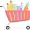 Grocery cart icon